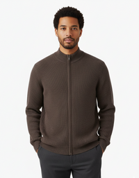 Élise Premium Zip Cardigan